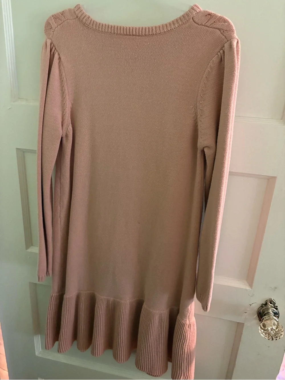 Gymboree Girl’s Pink Argyle Cable-Knit Sweater Dress